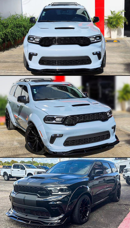AMPP© Redeye Style Double Deck Front Lip [DURANGO SRT HELLCAT 2021-2024]