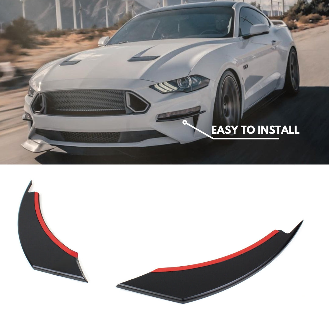 MP Style Front Bumper WinglMP Style Front Bumper Winglets [MUSTANG 2018 ...